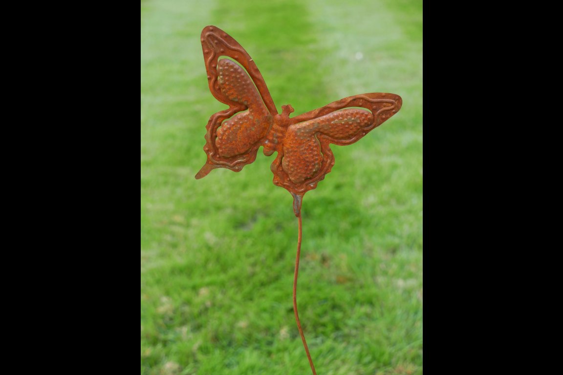 Rusty Butterfly Stake