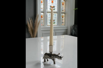 Rhino Candle Holder