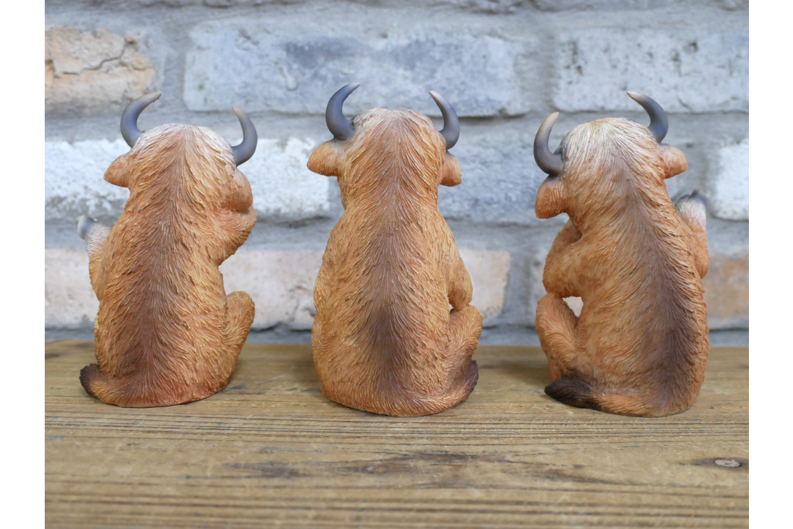 Who Done It Cows (Set of 3)