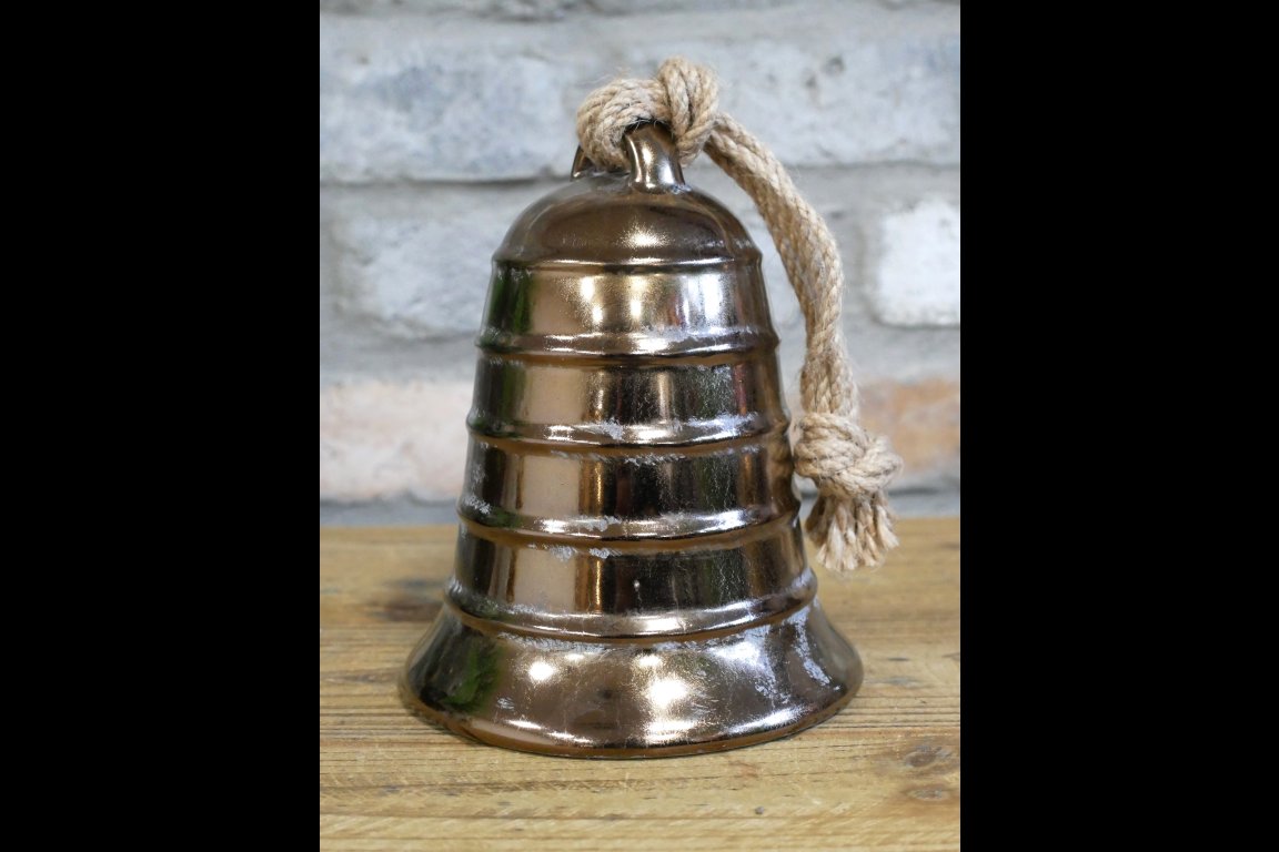 Gold ceramic Bell - Small