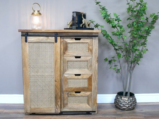Rattan Storage Cabinet