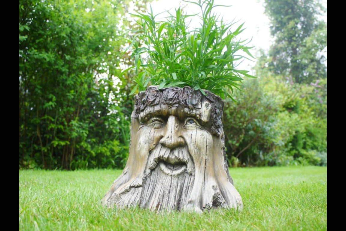 Tree Stump Planter
