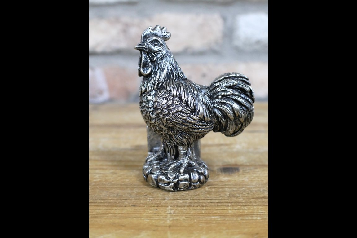 Cockerel Pot Stands (Set Of 3)