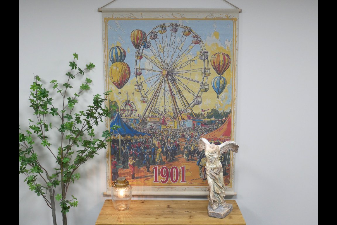 Canvas Wall Art - 1901