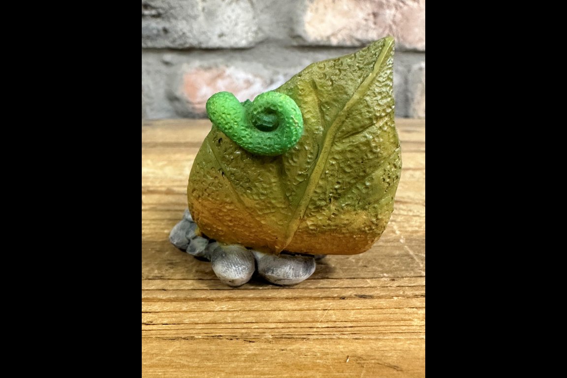 Lizard On A Leaf