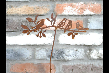 Rusty Bird Stake