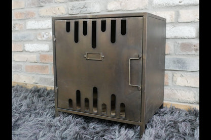 Industrial Bedside Cabinet
