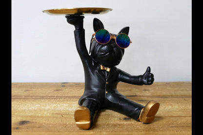 Thumbs Up Dog With Tray