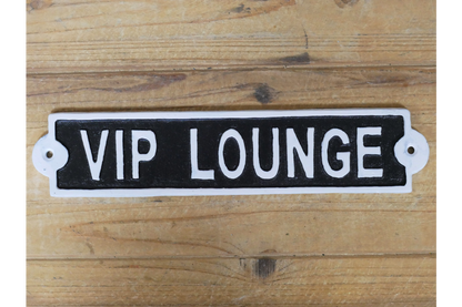 Sign - VIP Lounge