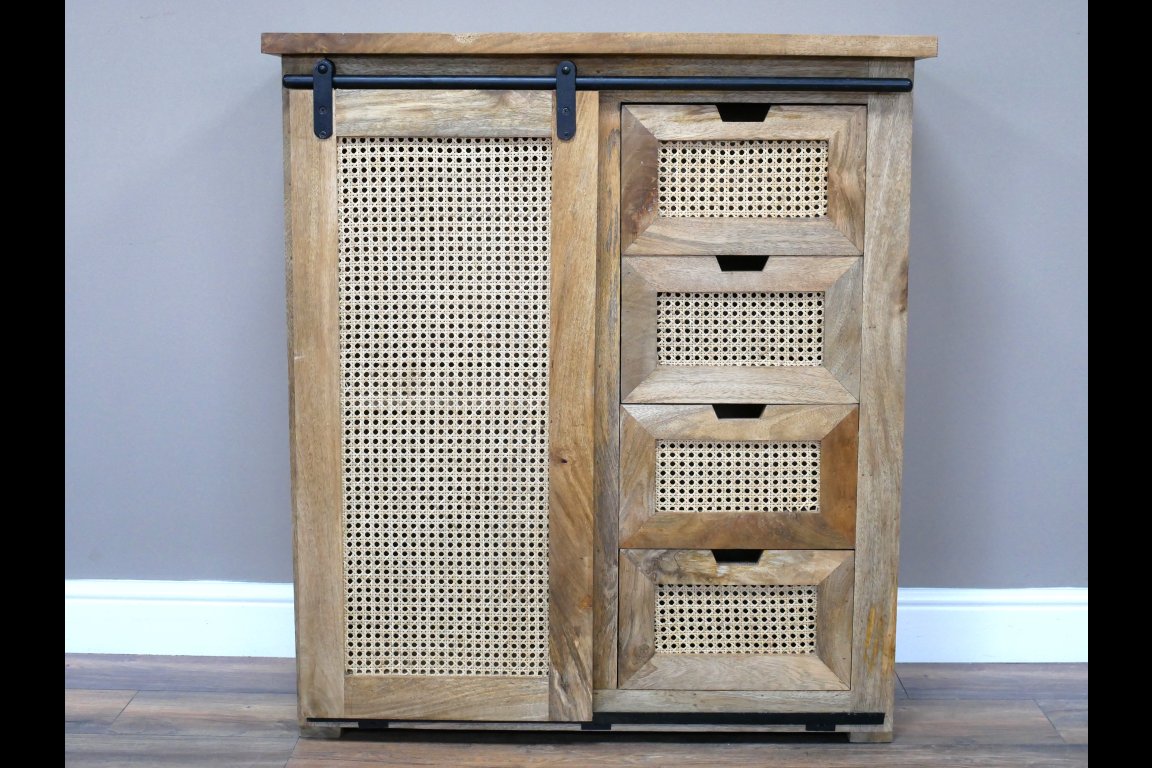 Rattan Storage Cabinet