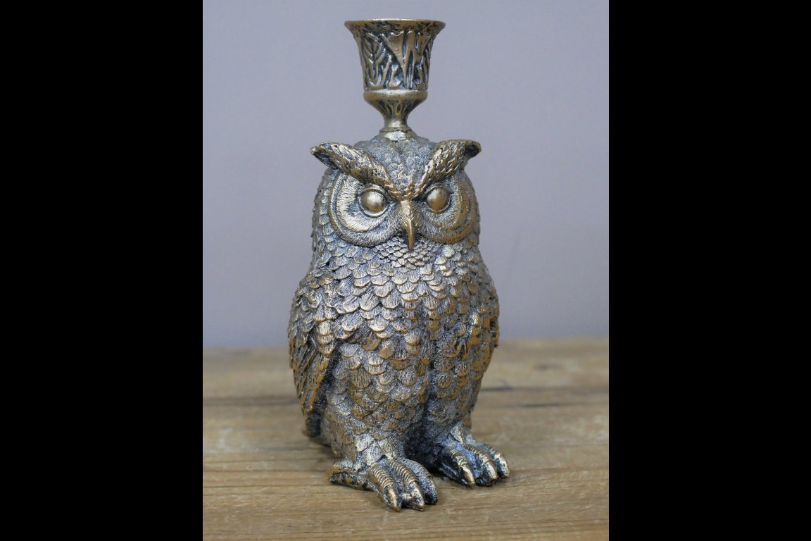 Owl Candle Holder