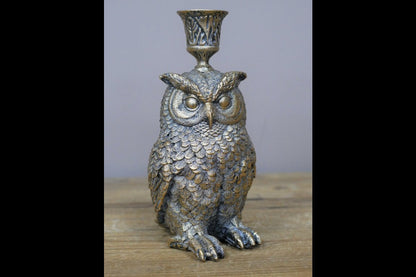 Owl Candle Holder