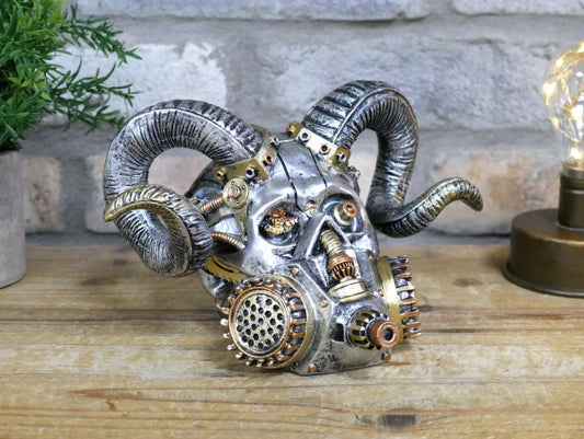 Steampunk Ram Head