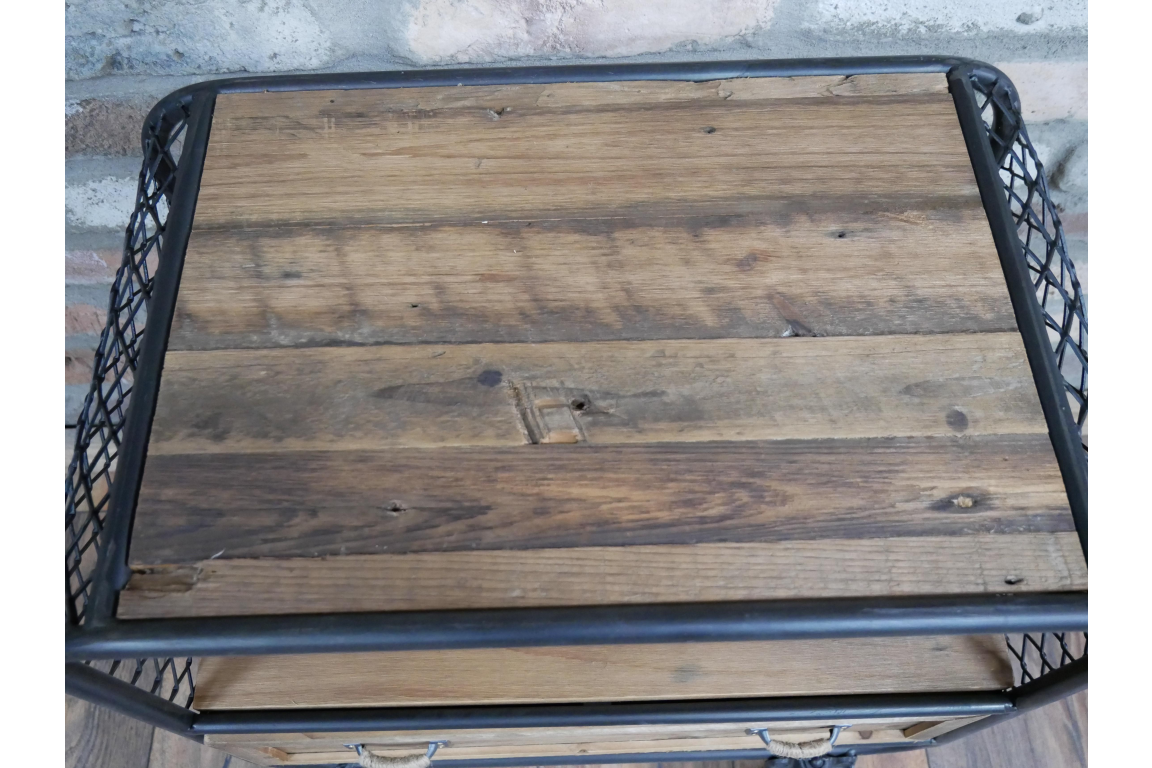 Rustic Industrial Cabinet