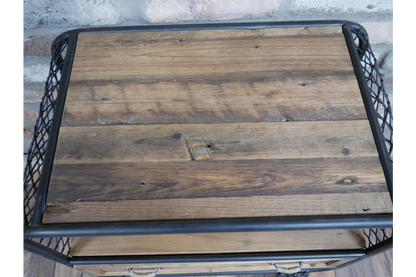 Rustic Industrial Cabinet