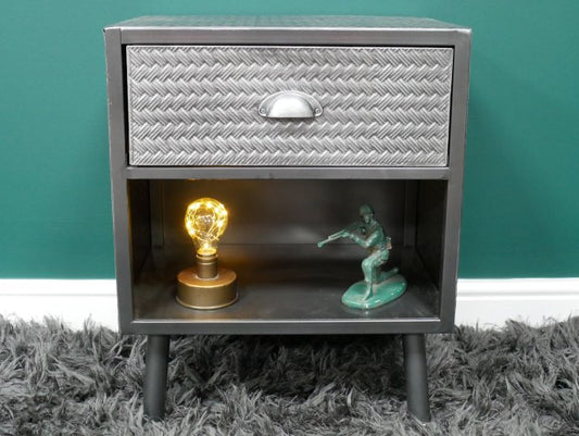Industrial Bedside Cabinet