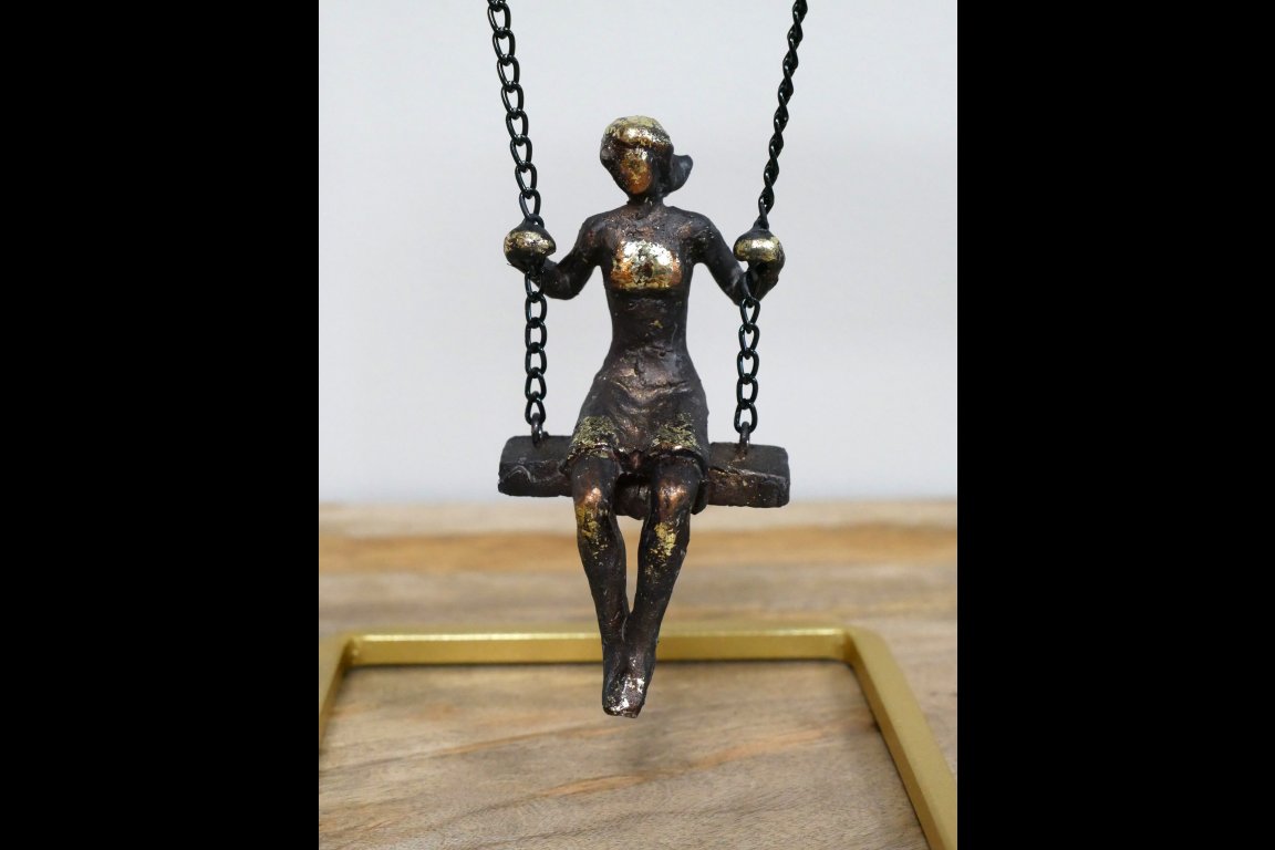 Girl On Swing