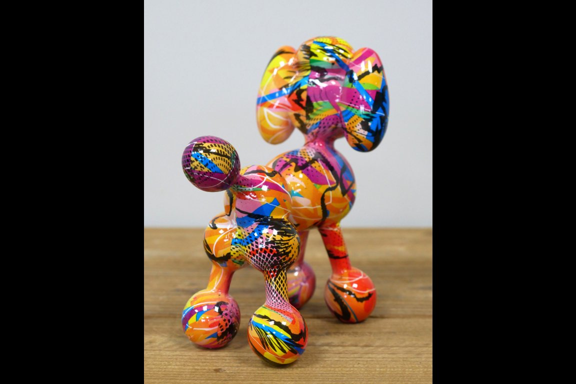 Multi Colour Poodle - Small