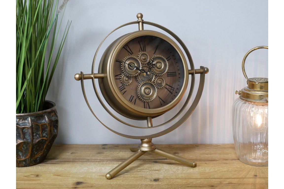 Clock With Cogs