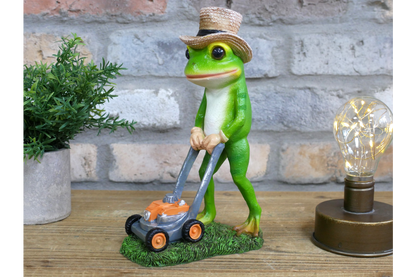 Mowing frog