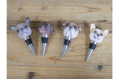 Set Of Four Bottle Toppers