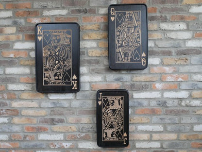 Set Of Three Playing Cards
