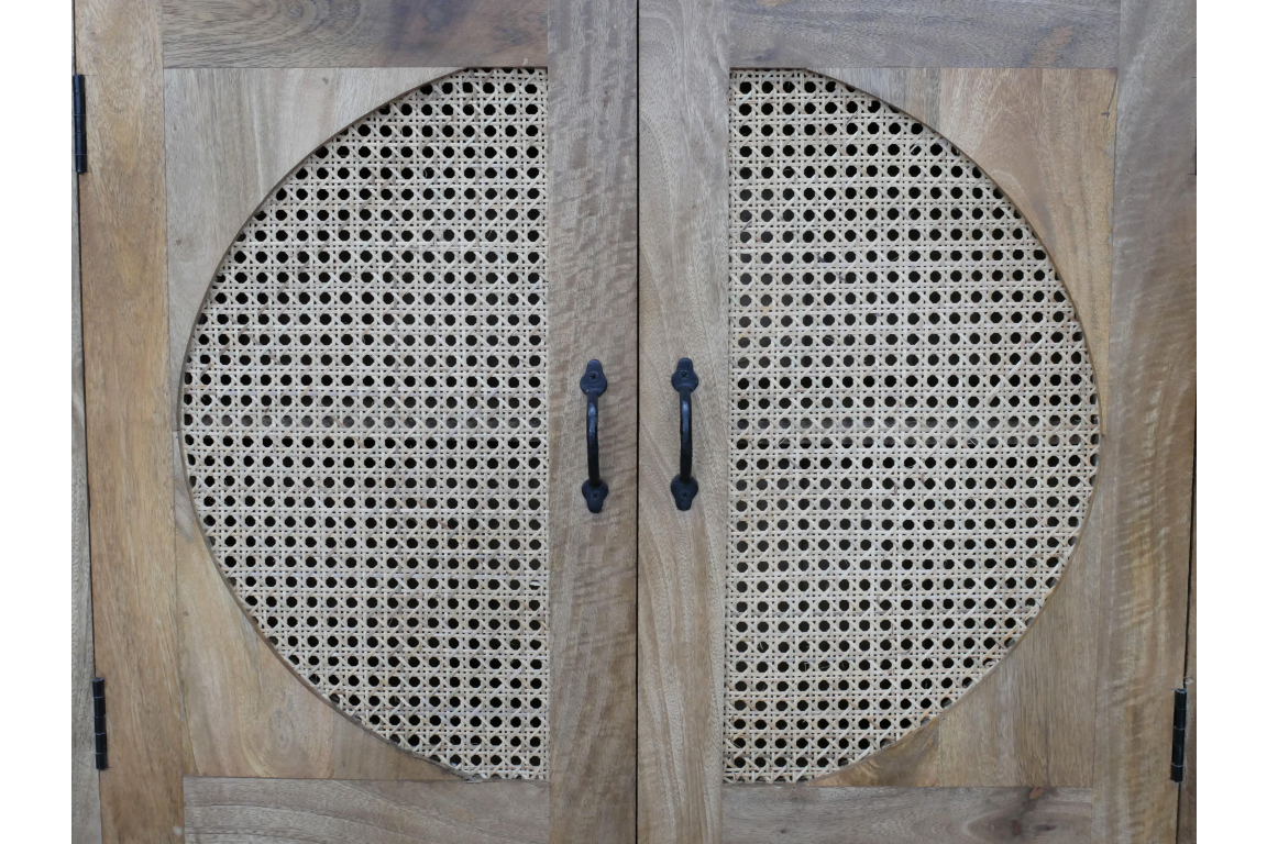 Rattan Storage Cabinet