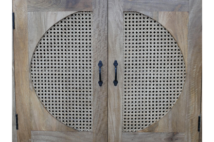 Rattan Storage Cabinet