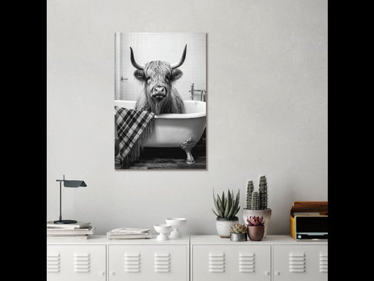 Highland Cow Wall Art