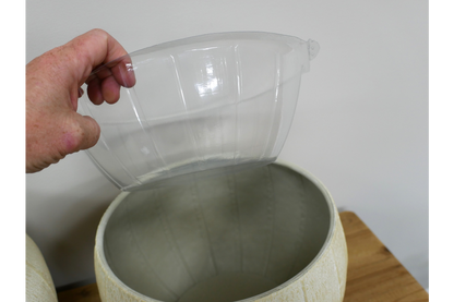 Set Of 2 Metal Planters