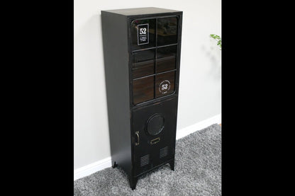 Black Industrial Cabinet