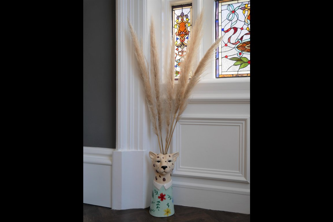 Leopard Vase