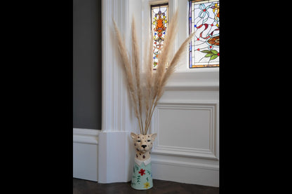 Leopard Vase