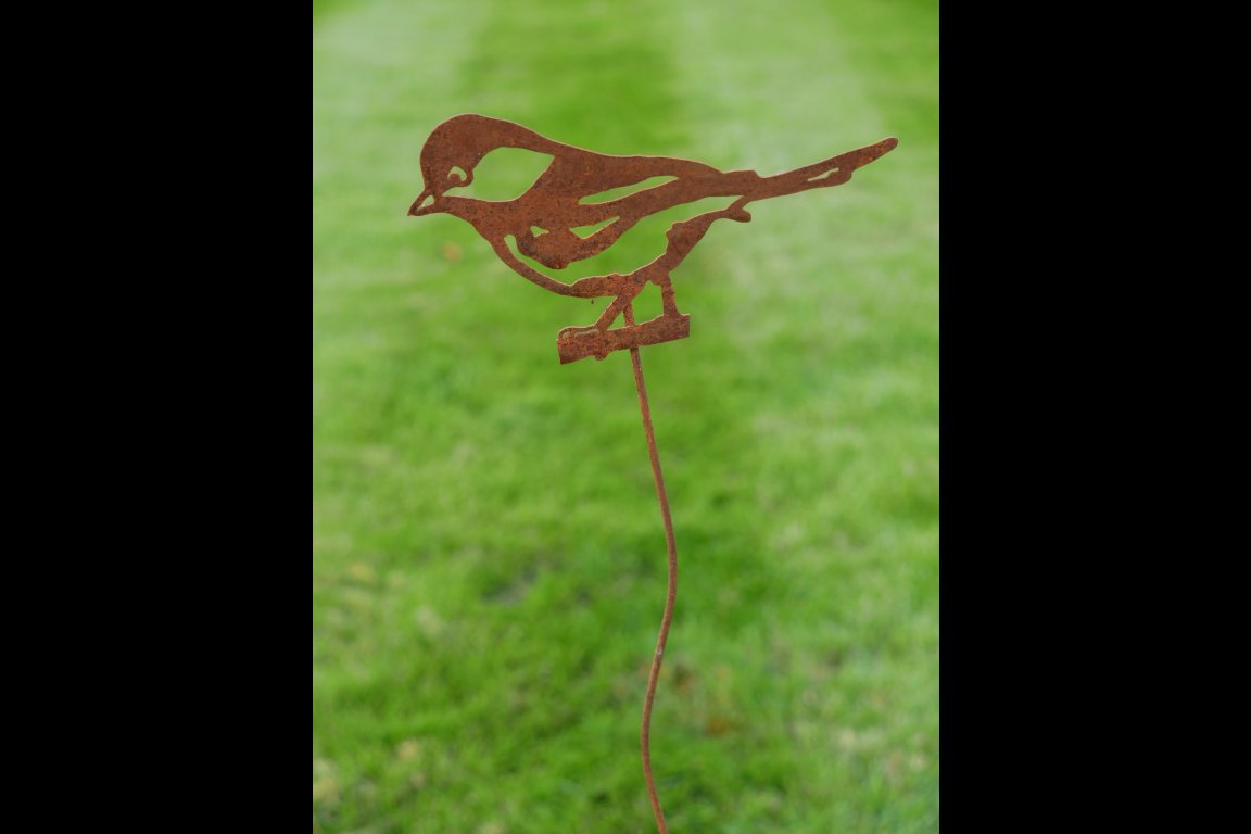 Rusty Bird Stake