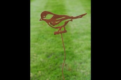 Rusty Bird Stake