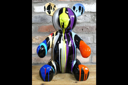 Multi Colour Teddy Bear