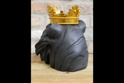Lion Head With Crown