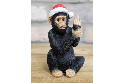 Up Yours Monkey Christmas - Small