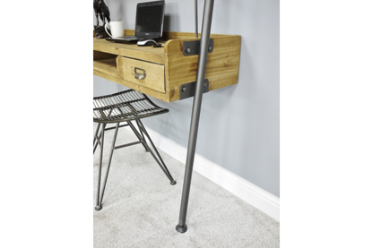 Desk With Shelves