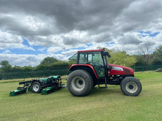 CASE CS78 TRACTOR WITH CYILINDER MOWER 78HP