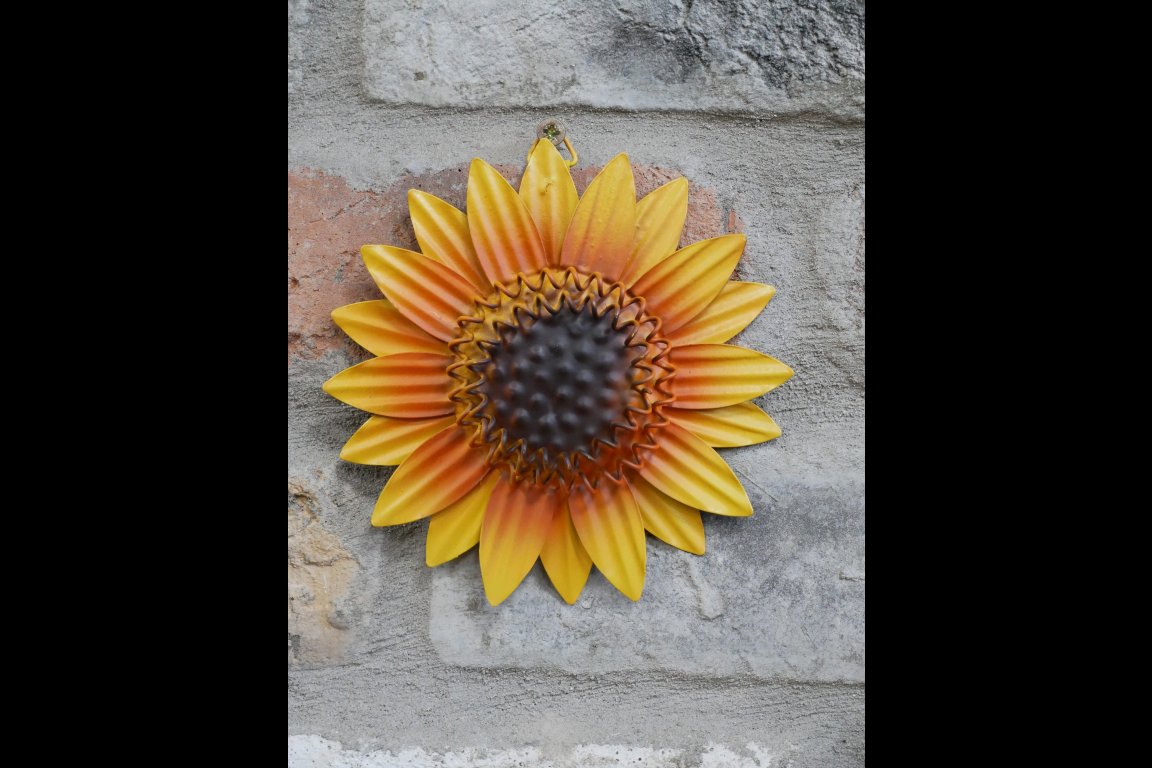 Sunflower Head Wall Decoration - S