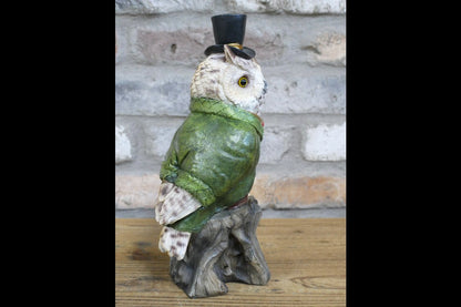 Owl In Suit