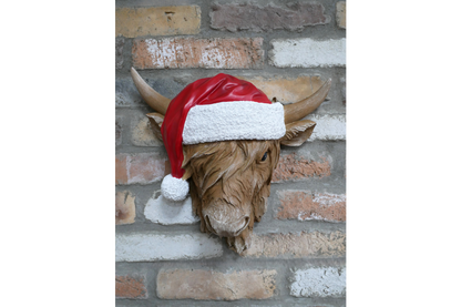 Christmas Cow Wall Decoration
