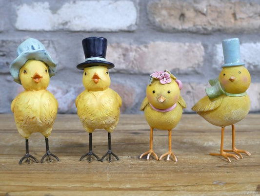 Set Of 4 Birds