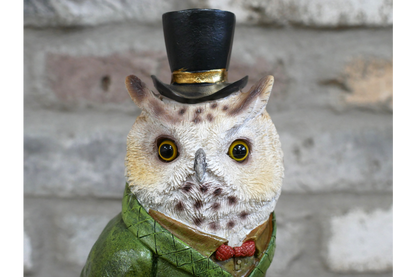 Owl In Suit