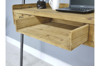Desk With Shelves