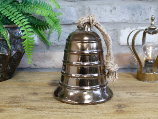 Gold ceramic Bell - Small