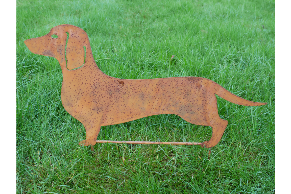 Rusty Sausage Dog Stake