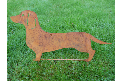Rusty Sausage Dog Stake