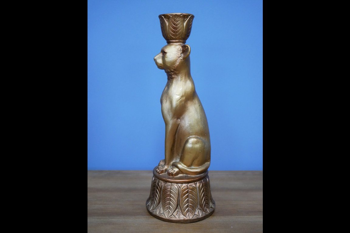 Leopard Candle Holder